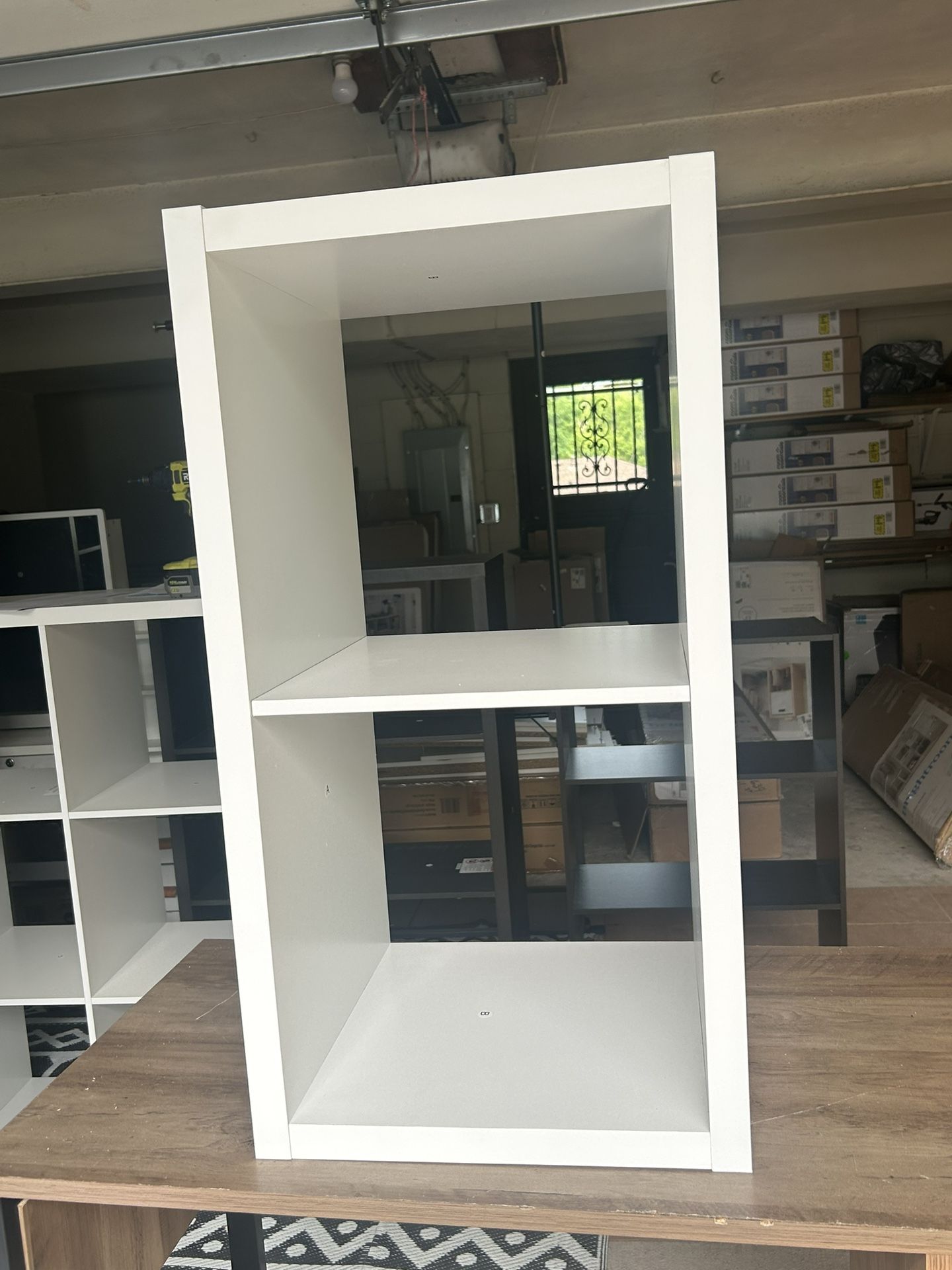 ORGANIZADOR COLOR BLANCO 2 CUBOS