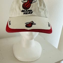 Miami Heat NBA Khaki Embroidered Adjustable Baseball Cap 