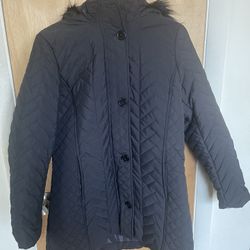 Big Chill Womens Faux Fur Jacket