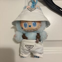 100% AUTHENTIC LABUBU DOLL WITH PRADA CLOTHES