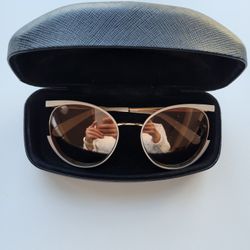 Salvatore Ferragamo SF165S 250 58 Ladies Sunglasses Rounded Mirrored White Gold