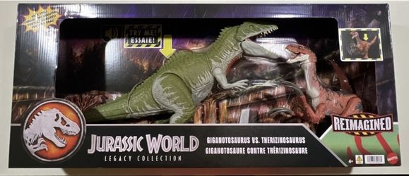 Jurassic World Legacy Collection Giganotosaurus vs Therizinosaurus 2 Pack