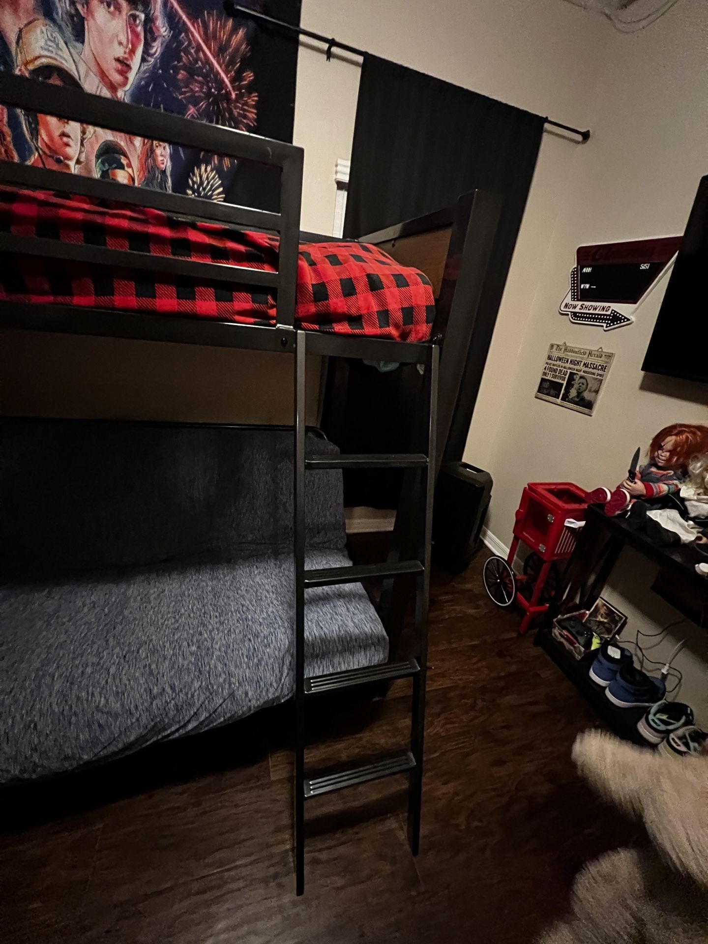 Futon Bunk Bed Combo Excellent Condition
