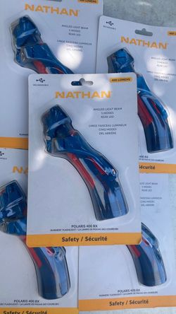 Runners flashlight. Lampe de Po he de coureurs