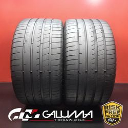 Set of 2 Tires LikeNEW Goodyear Eagle F1 Asymmetric 3 305/30ZR21 NoRepairs 95439