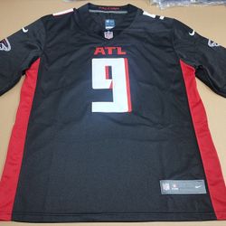 Nike Atlanta Falcons Michael Penix Jr. Black Jersey No. 9

