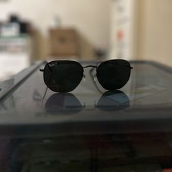 Ray-Ban RB3548N 002/58 Hexagonal Sunglasses