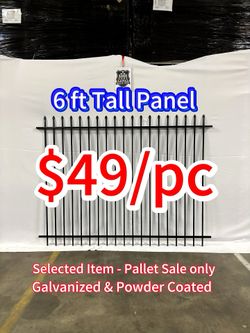 6 ft Tall Metal Panel $49/pc