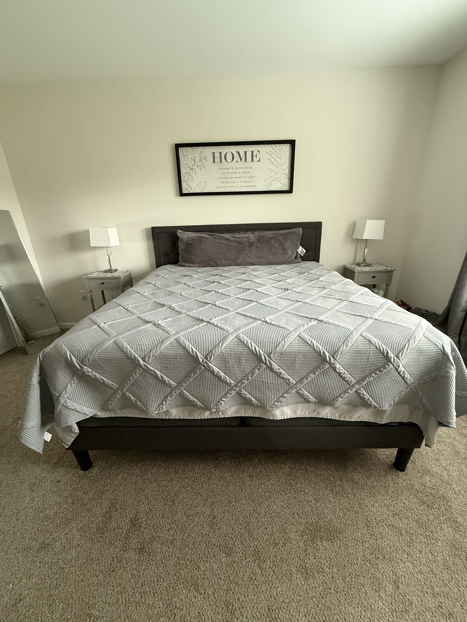 King Size Mattress And Box Spring