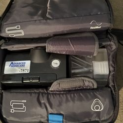 ResMed  C-PAP Equipment. With soft carrying case (allowed on planes)