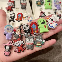 The nightmare before Christmas 10pcs Croc Charms