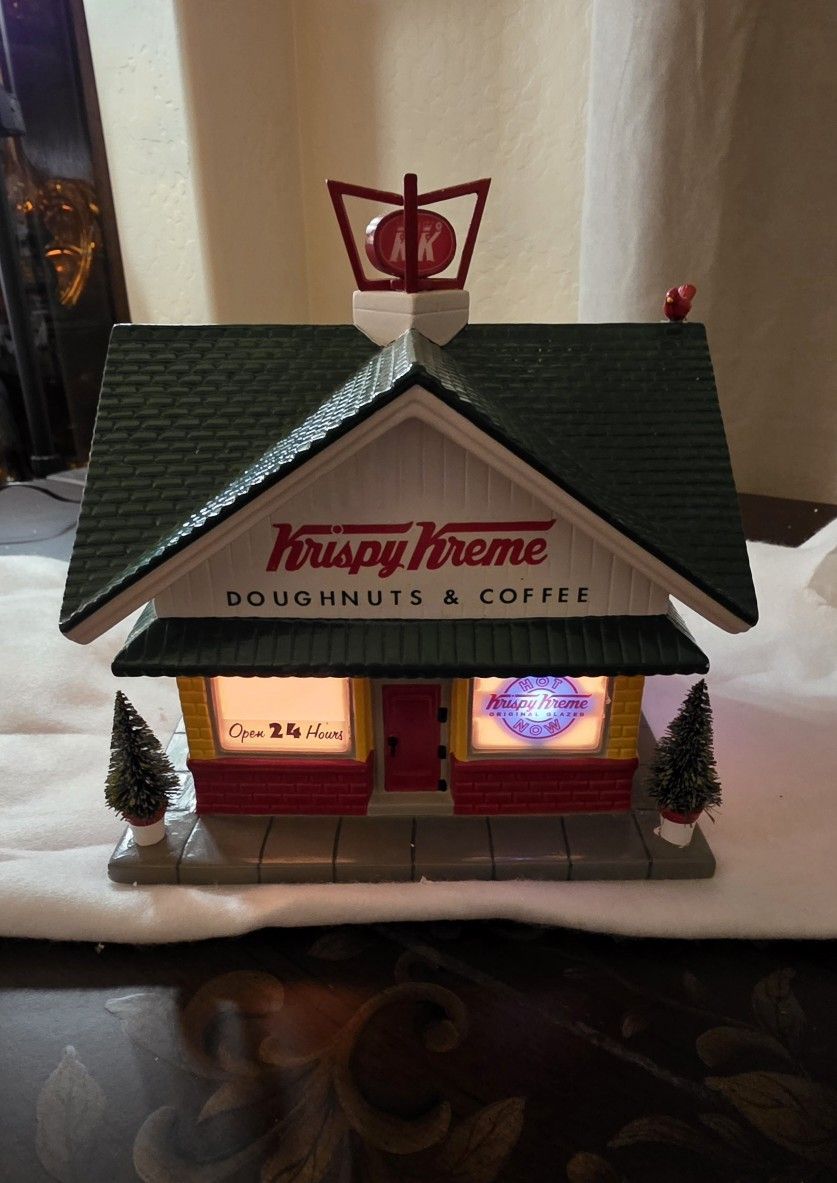 *PENDING* Krispy Kreme Donut Shop Village Piece.