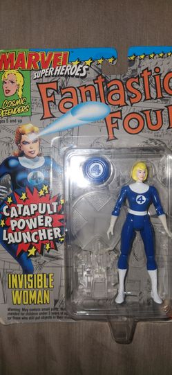 1994 Vintage Toybiz Marvel Superheroes Fantastic Four Invisible Woman