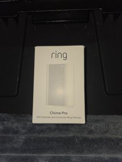 RING WIFI EXTENDER & CHIME