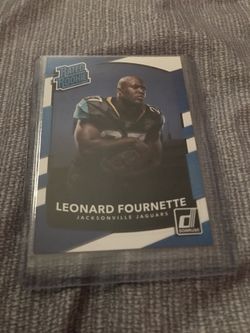 Leonard Fournette Rookie Football Card