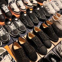 Designer Shoes (LV, DIOR, AMIRI, RED BOTTOMS, BURBERRY, BALENCI, DOLCE) 