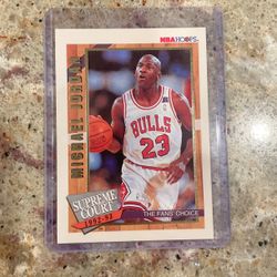 1992-93 Michael Jordan NBA Hoops SC1