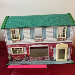 1950-60s Metal Doll House