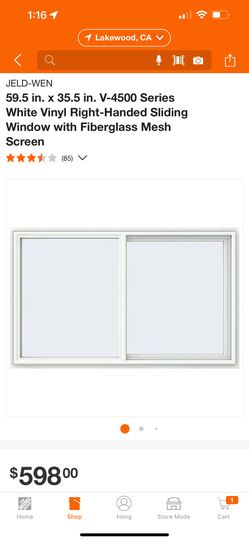 Jeldwen Sliding Glass Window