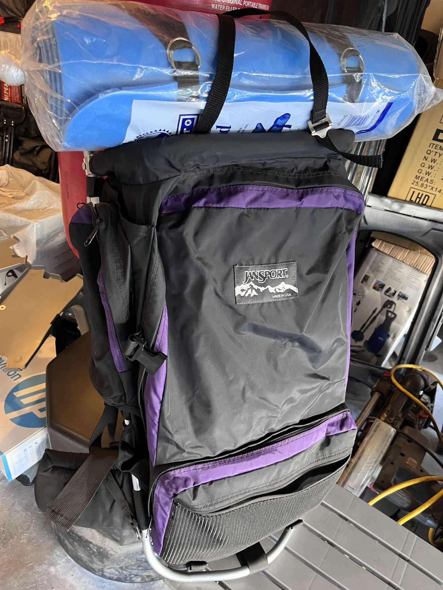 Vintage Jansport Hiking Backpack