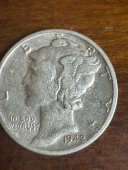 1942 P. Mercury Dime