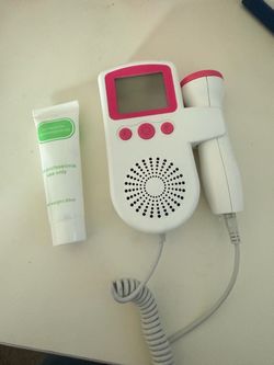 Fetal Doppler Heart Rate Monitor with Gel
