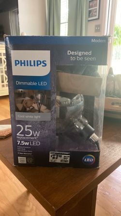 Philips Dimmable LED G63 Bulb 7.5W