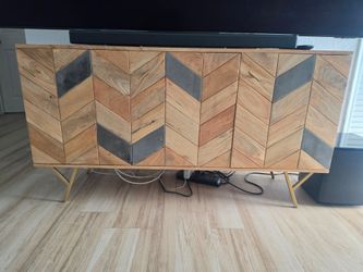 Wood TV Stand