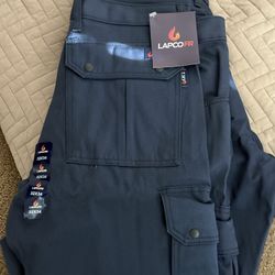 Lapco FR cat 2 Cargo Pants With Knee Pad Inserts
