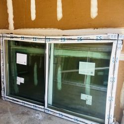 Brand New ES High Hurricane Impact Sliding Windows 96x60 each $1280