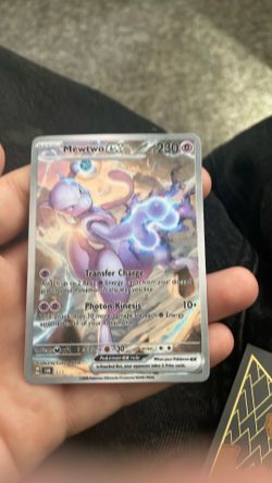 Custom holos mewtwo EX