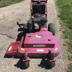 36 Inc Red Hawk Mower