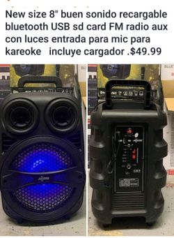 Radio speaker bluetooth