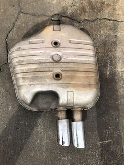 Bmw e60 stock muffler