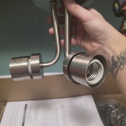 Allen + Roth 3Lt Semi flush Mount Shades