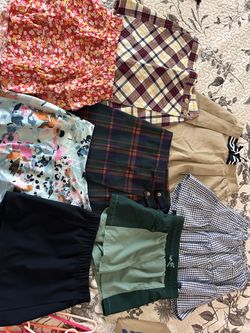 Girls Size 8 Shirts/short