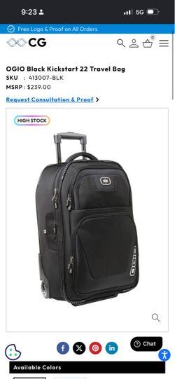 IGio Travel Suitcase