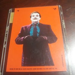 Rare Batman Trading Card Number 16 Double Printed