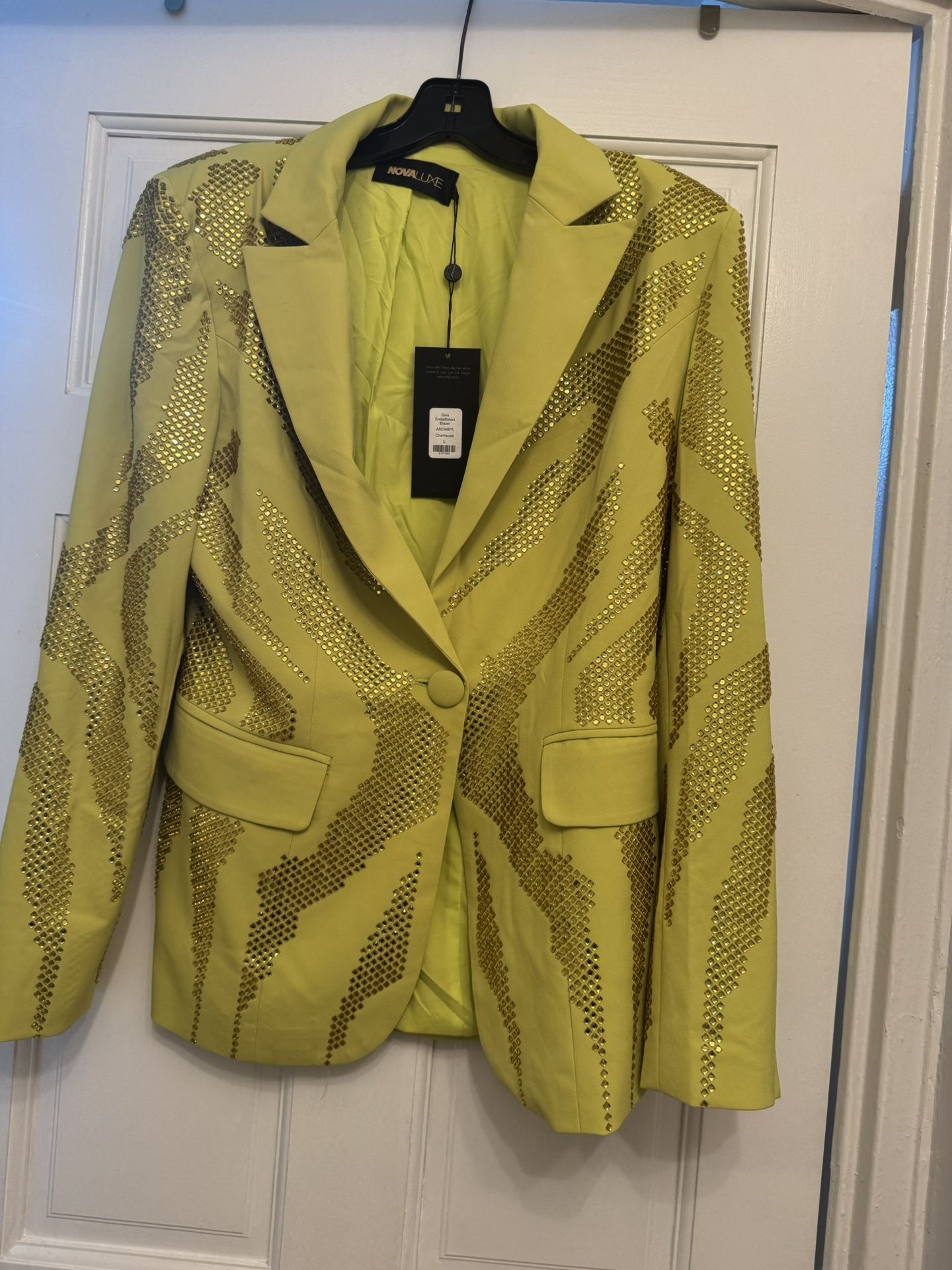 Embellished blazer