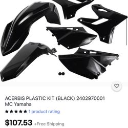 Yamaha Acerbis Plastic Kit