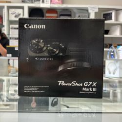 Canon G7X Mark III