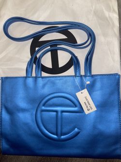 Cobalt Blue Medium Shopping Bag