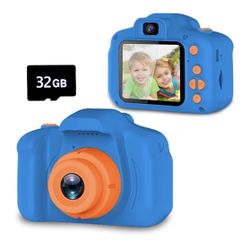 Seckton Upgrade Kids Selfie Camera, Christmas Birthday Gifts for Boys Age 3-9