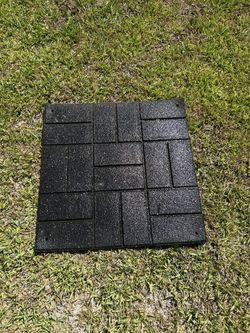 24 in. x 24 in. Outdoors Rubber Pavers