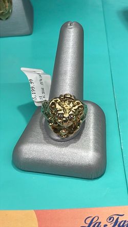 Lion Ring 14k