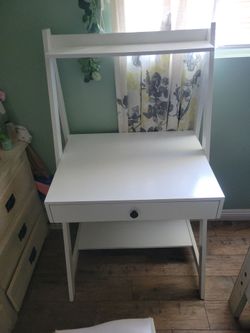 White desk