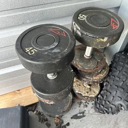 45lb and 50lb GP Dumbbells