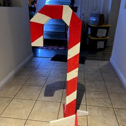 Wooden Candy Cane 