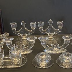 Large Heisey Glassware Collection 