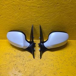 2007 - 2013 BMW E92 E93 328i 335i Xi RIGHT + LEFT SIDE MIRROR LCi SHADOW LINE BLACK GLOSS set